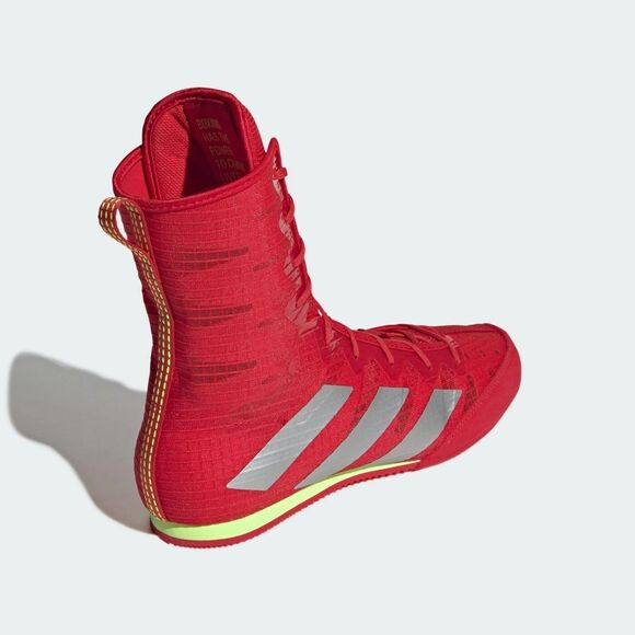 Adidas Men’s Box Hog 4 Boxing MMA Shoes Better Scarlet/Silver Metallic, Size 7.5 main image 6